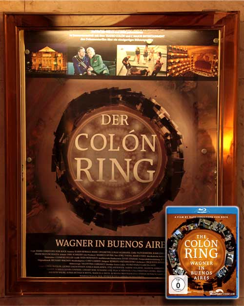 Schaukasten Delphi Kino mit Blu ray